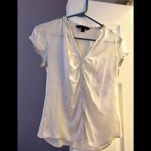 Express small silk blouse